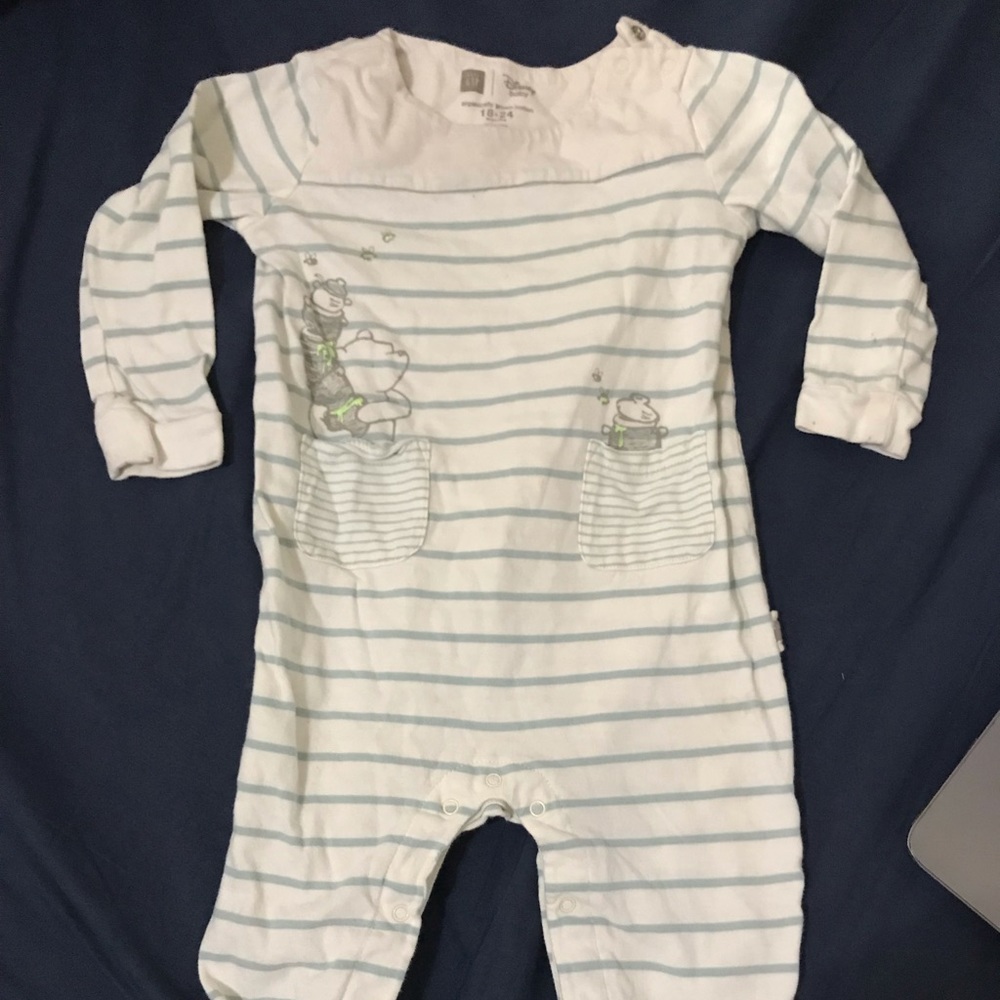 Winnie the Pooh Disney Baby Gap one piece romper.
